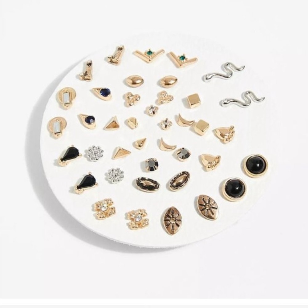 Free People Teeny Tiny Mega Stud Earring Set